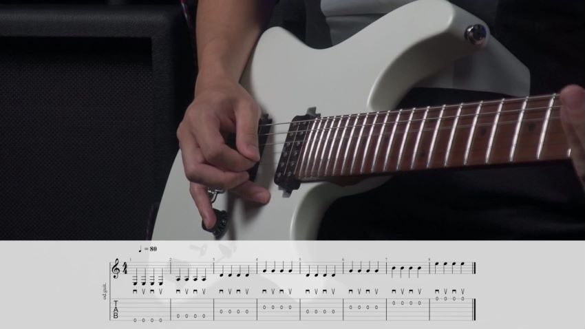 成田电吉他课程视频截图