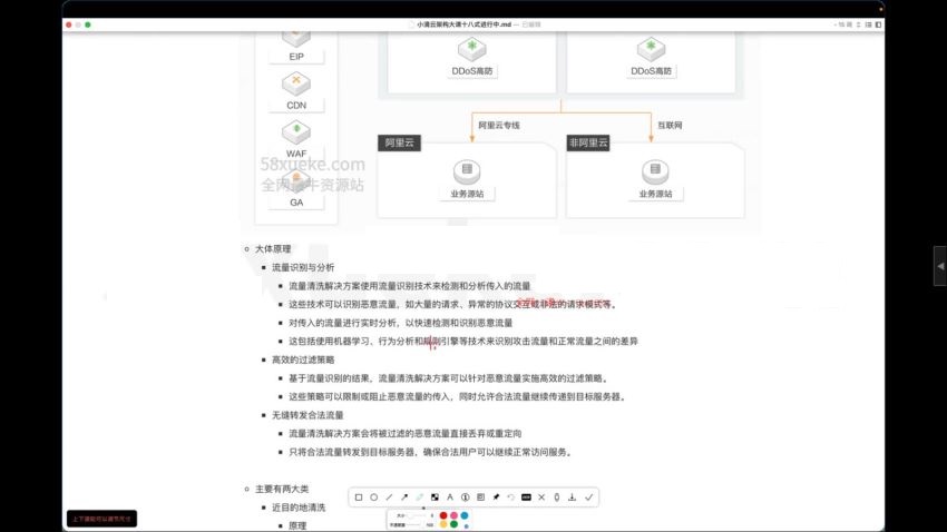 独孤求败-小滴云架构大课十八式 课程视频截图