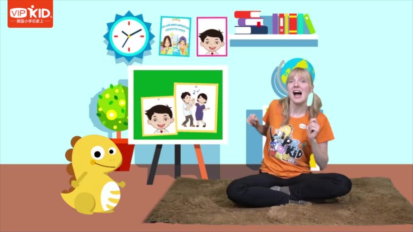 vipkids英语课程视频截图