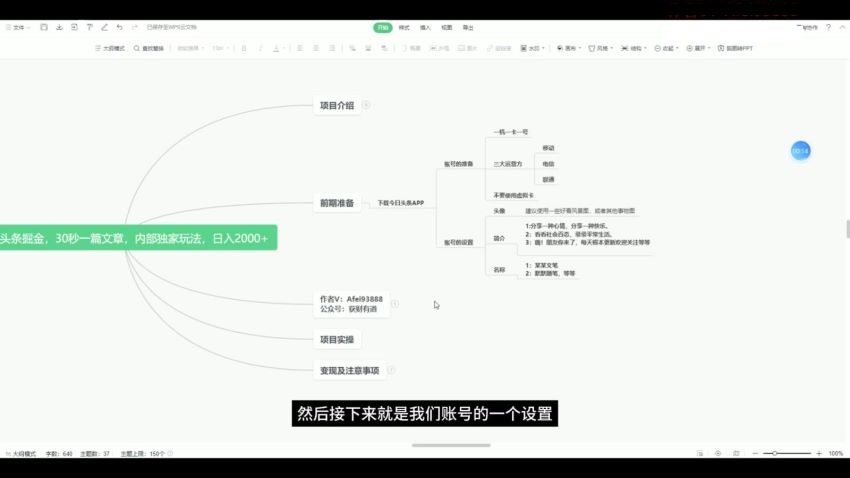 2024网赚课程视频截图